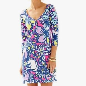 Lilly Pulitzer Vibrant Floral Swim Cover-Up
